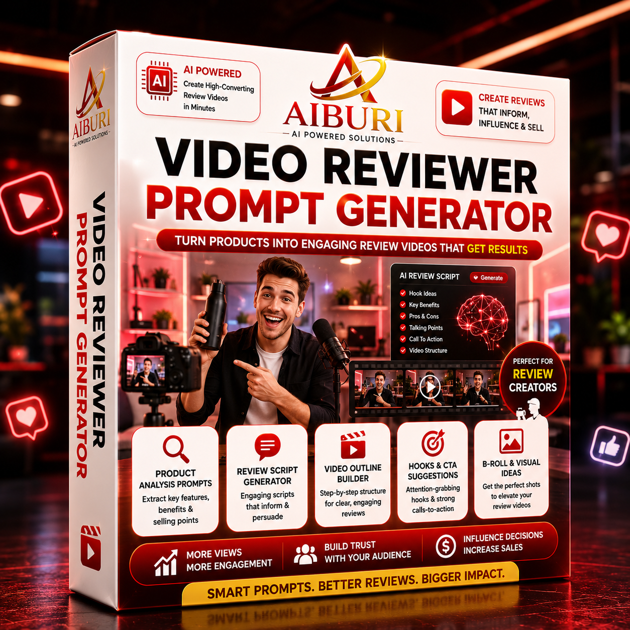 Video Reviewer Prompt Generator thumbnail